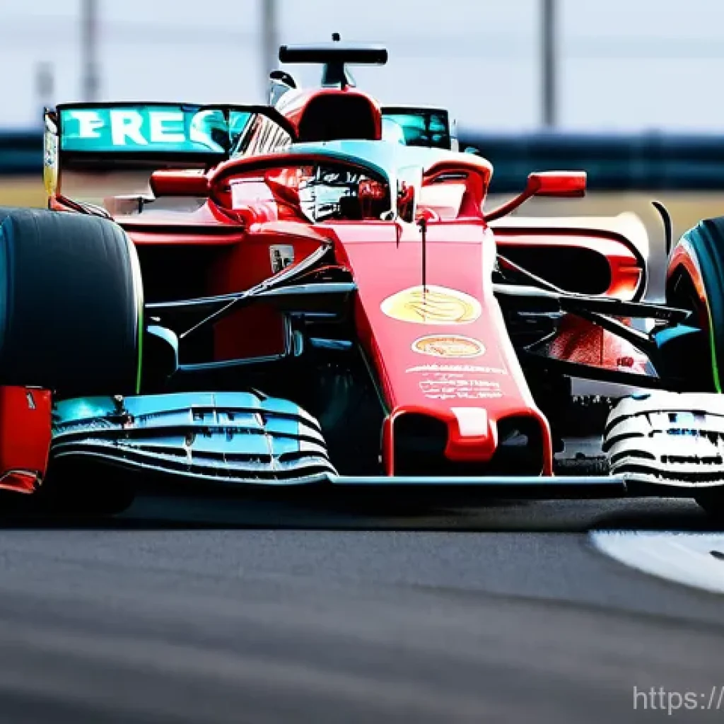 F1 중계 기술 발전 - **Prompt 1: High-Speed F1 Car with Integrated Cinematic Cameras**
    "A Formula 1 race car, aerodyn...